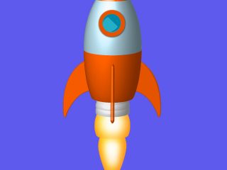 Animated Rocket